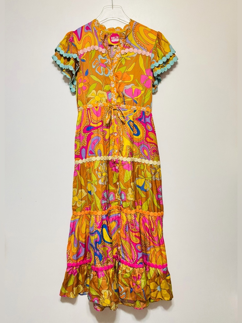 Celia B by Anthropologie Lobella Dress Size Small
